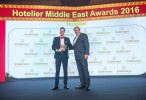 Luca Valdevit smiles to Concierge of the Year